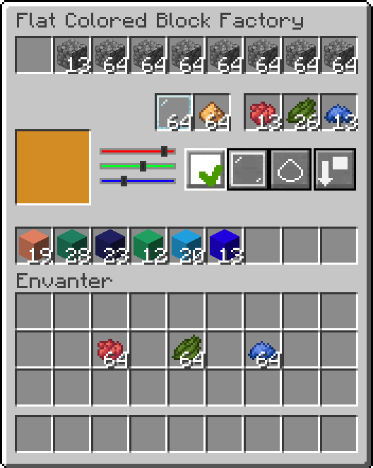 Мод Modern Flat Colored Blocks 1.16.4 (покраска блоков)