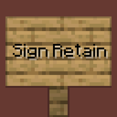 Мод Sign Retain 1.16.5