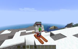 Мод Skiing 1.16.5, 1.16.4 (горнолыжное снаряжение)