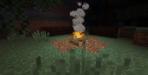 Мод Campfire Overhaul 1.16.5, 1.16.4 (реалистичный костёр)