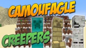 Мод Camouflaged Creepers 1.16.5, 1.12.2, 1.7.10