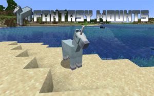 Мод Fantasy Mounts 1.16.5 (единороги и животные)