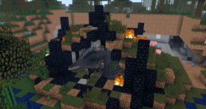 Мод Dragonfire для Майнкрафт 1.12.2