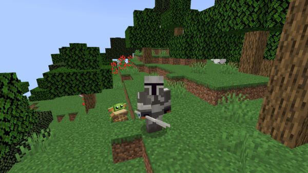Мод Baby Yoda 1.15.2, 1.12.2 (маленький Йода)