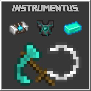 Мод Instrumentus 1.16.5, 1.15.2 (новые улучшенные инструменты)