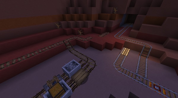 Мод More Minecarts 1.16.5 (новые рельсы и вагонетки)