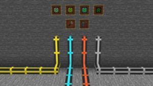 Мод Pipez 1.17.1, 1.16.5 (простые трубы)