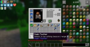 Мод Magic Feather 1.16.5, 1.15.2, 1.12.2