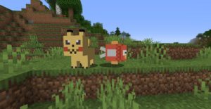 Мод Anime Pets для Майнкрафт 1.16.5, 1.15.2, 1.12.2