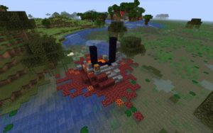 Деревня между особняками 1.16.5, 1.15.2