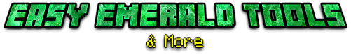 Мод Easy Emerald Tools & More 1.16.5 Мод Easy Emerald Tools & More 1.16.5