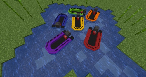Realistic boats [16x] 1.15.2, 1.14.4, 1.13.2