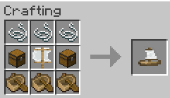 Мод Small Ships для Майнкрафт 1.16.5 6 Мод Small Ships для Майнкрафт 1.16.5