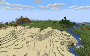 Спавн в деревне на равнине 1.16.5, 1.15.2, 1.12.2