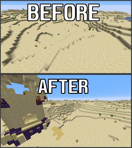 Мод Desert Upgrade 1.16.5 1 Мод Desert Upgrade 1.16.5