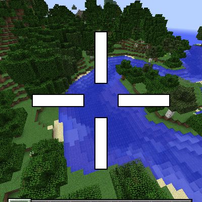 Мод Custom Crosshair 1.20.4, 1.19.4, 1.18.2, 1.17.1, 1.16.5, 1.15.2, 1.12.2