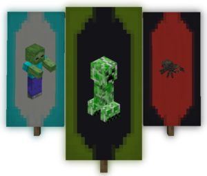 Мод Entity Banners 1.16.5