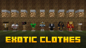 Мод Exotic Clothes 1.16.5