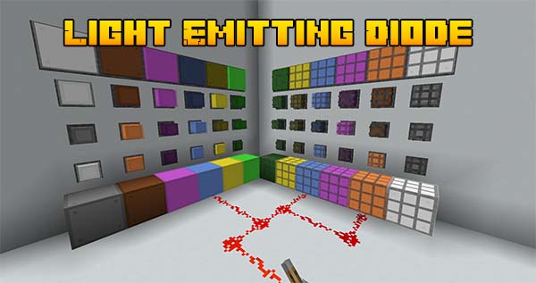 Мод Light Emitting Diode 1.16.5 Мод Light Emitting Diode 1.16.5
