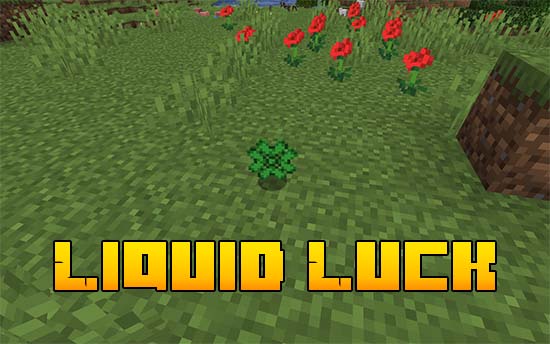 Мод Liquid Luck для Майнкрафт 1.16.5