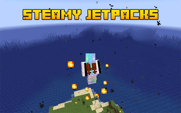 Мод Steamy Jetpacks 1.16.5 (реактивный ранец) Мод Steamy Jetpacks 1.16.5 (реактивный ранец)