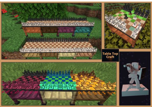 Мод Table Top Craft для Майнкрафт 1.16.5