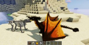 Мод Dragons Survival 1.19.2, 1.18.2, 1.16.5, 1.15.2 (стань драконом)