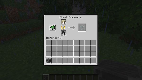 Мод Smelting sand in blast furnace 1.16.5