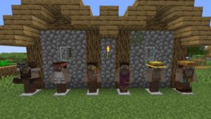 Мод Village Employment 1.18.2, 1.17.1, 1.16.5