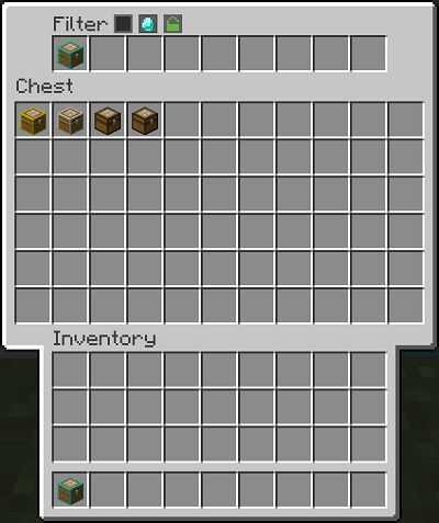 Мод Filtered Chests для Майнкрафт 1.16.5