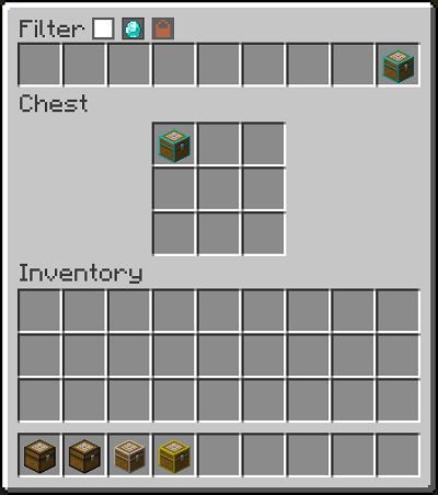 Мод Filtered Chests для Майнкрафт 1.16.5