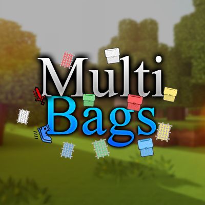 Мод MultiBags 1.16.5, 1.13.2, 1.12.2