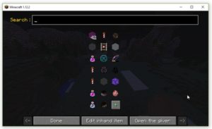 Мод Advanced Creative Tab 1.17.1, 1.16.5, 1.15.2, 1.14.4, 1.12.2