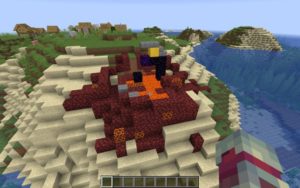 Активированный портал в Край 1.16.5 Активированный портал в Край 1.16.5