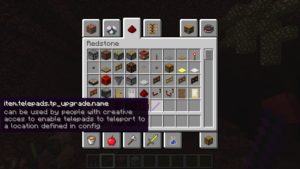 Мод TelePads 1.16.5, 1.14.4, 1.12.2