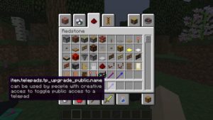 Мод TelePads 1.16.5, 1.14.4, 1.12.2
