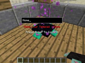 Мод TelePads 1.16.5, 1.14.4, 1.12.2