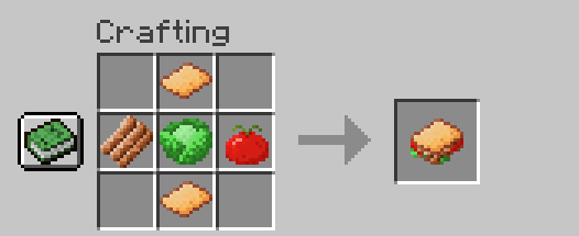 Мод Foodables для Майнкрафт 1.17