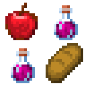 Мод Potion Foods для Майнкрафт 1.16.5