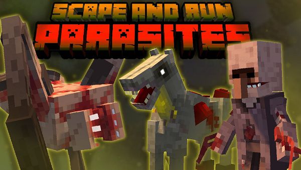 Мод на паразитов - Scape and Run: Parasites для Майнкрафт 1.12.2 Мод на паразитов - Scape and Run: Parasites для Майнкрафт 1.12.2