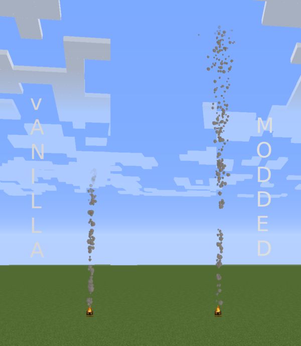Мод Smoke Extender 1.17, 1.16.5, 1.15.2, 1.14.4