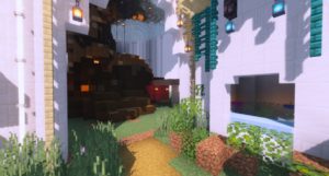 Мод на летающие замки - Castle in the Sky 1.16.5 Мод на летающие замки - Castle in the Sky 1.16.5