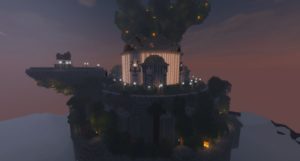 Мод на летающие замки - Castle in the Sky 1.16.5 Мод на летающие замки - Castle in the Sky 1.16.5