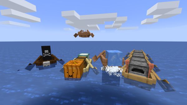 Мод Boats and Beeps 1.17.1 Мод Boats and Beeps 1.17.1