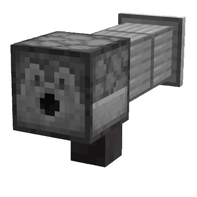 Мод Dispenser Bazooka 1.17.1, 1.16.5