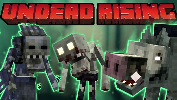Мод Fish's Undead Rising для Майнкрафт 1.12.2