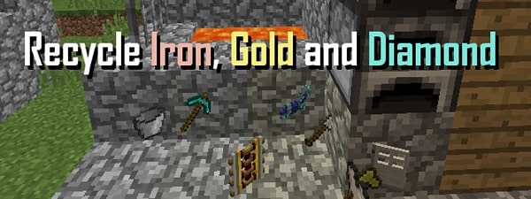 Мод Recycle Iron 1.16.5, 1.11.2, 1.10.2