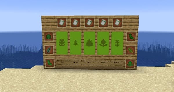 Мод Leaf Items 1.16.5 1 Мод Leaf Items 1.16.5