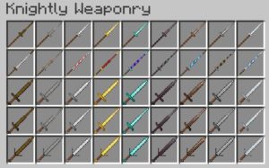 Мод Epic Knights Armor and Weapons 1.16.5