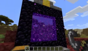 Портал в нижний мир, шахта и спавнер 1.17.1